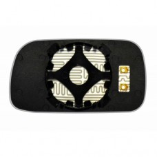 Элемент зеркала NISSAN Bluebird (87-91) правый сферический с обогревом