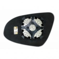 Элемент зеркала TOYOTA Auris II (12- ) правый асферический с обогревом