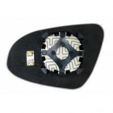 Элемент зеркала TOYOTA Auris II (12- ) правый сферический с обогревом