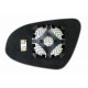 Элемент зеркала TOYOTA Auris II (12- ) правый сферический с обогревом