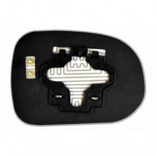 Элемент зеркала TOYOTA HiAce (89-04) левый сферический с обогревом