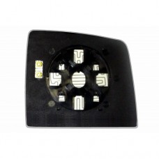 Элемент зеркала TOYOTA Tundra II USA (07-13) левый сферический с обогревом